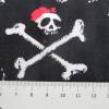 Jersey Baumwoll - Jersey  Totenkopf  Piraten Skull  schwarz Oeko-Tex Standard 100(1m/16,-€) Bild 4