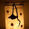 Windlicht "Blume" handgefilzt Wohnaccessoire Vase Deko Geschenk Kerzenständer Bild 10