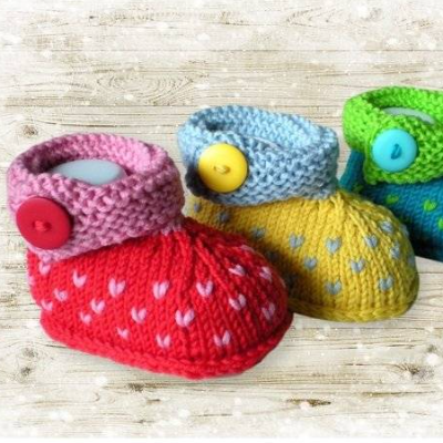 Strickanleitung Babyschuhe
