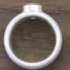 Breiter Ring aus Silber 925/- mit Mintquarz Bild 3