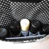 Tasche für 5 ätherische Ölflaschen, Aromapflege, für Aromaexpertinnen, schwarz-weiß Bild 3