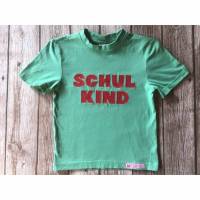 Shirt "Schulkind" Gr.116 * Optional mit Wunschnamen Bild 1