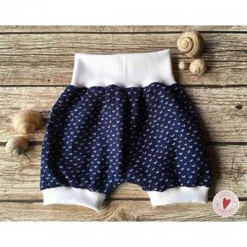 Kurze Musselin Pumphose 80-92