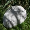 Granit Kieselstein Kissen hellgrau handgefilzt aus Wolle - Füllung Polyester Hohlfaserkügelchen Bild 8