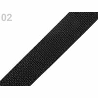 (0,50€/m) Gurtband Polypropylen 1 m schwarz Bild 1