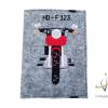 KFZ Etui Motorrad rot Kennzeichen Zulassungsbescheinigung Hülle Bild 3