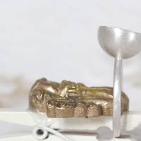 Ring, Becherli, Sammelring, Silber, gehämmert, Struktur, Goldschmiede Bild 9