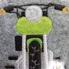 KFZ Etui Motorrad grün Kennzeichen Zulassungsbescheinigung Hülle Bild 4