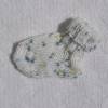 Babysocken Erstlingssocken Socken Baby Stricksocken weiß grün bunt handgestrickt 0-6 Monate Bild 4