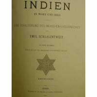Indien-in Wort und Bild- 1890- eine Schilderung des Indischen Kaiserreiches, 231 Seiten mit vielen Illustrationen. Bild 1