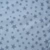 Jersey - Hellgrau mit grauen Sternen - beidseitig elastisch, weicher Griff - 150 x 75 cm Bild 3