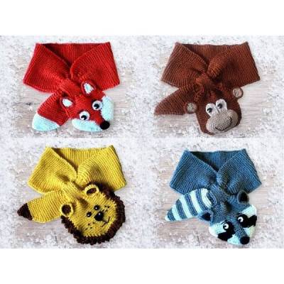 Strickanleitung Schals mit Tiermotiven Vers. 2