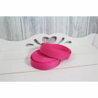 Gurtband 20mm Pink Band Borte Nähen Tasche Halsband Bild 1