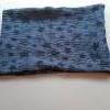 Schlauchschal Rundschal Musselin jeansblau mit Sternen Bild 2