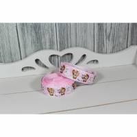 Ripsband Katzen Kätzchen Kitten Rosa Bunt 22mm Ribbon Band Borte Nähen Basteln Dekorieren Verzieren Bild 1