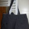 Jeanstasche Iris mit Innentasche, Außentaschen und Verschluss-ein Unikat von hessmade Bild 3
