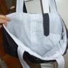 Jeanstasche Iris mit Innentasche, Außentaschen und Verschluss-ein Unikat von hessmade Bild 5