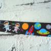 Weltall Rakete Universum  bunt, Kids,    22 mm  Borte Ripsband Bild 1
