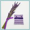 3er Set lila Lavendelduftkissen, Lavendelsäckchen, ca 10 cm x 10 cm, Lavendel aus Eigenanbau, ohne Füllstoffe Bild 8