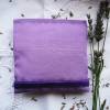 2 Stück, Set lila Lavendelduftkissen ca. 10 x 10 cm, Lavendelkissen als Geschenk, Lavendel aus Eigenanbau, ohne Füllstoffe Bild 3