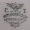 Vintage Gedeck für Tee / Kaffee, Sammelgedeck, Hutschenreuther Arzberg Bavaria Randvergoldung Paradiesvogel Bild 7