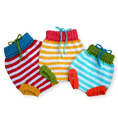 Strickanleitung Baby WIndelhose in 3 Größen