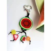 Schlüsselanhänger, Taschenbaumler Melone Bild 1