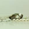 Perlenfischer "TimpeTe" Collier, Edelsteine, Perlen, Silber, 925, mehrreiig, Unikat Bild 6