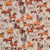 Baumwolle Baumwollstoff Popeline Swafing Kim  Pferde, Wildpferde auf creme Oeko-Tex Standard 100 (1m/ 9,-€) Bild 2