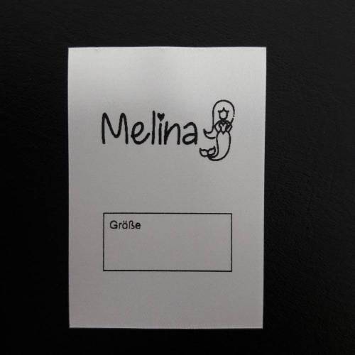 Textiletiketten Meerjungfrau