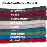 Besticktes personalisiertes Handtuch Grillzange und Schriftzug GRILL-MASTER Frotteetuch mit gesticktem Monogramm Bild 8