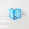 Explosionsbox Geburtstag, blau mit Geburtstagkerze LED, Geldgeschenk Bild 3