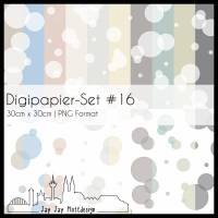 Digipapier Set #16 (Blasen) zum ausdrucken, plotten, scrappen, basteln und mehr Bild 1