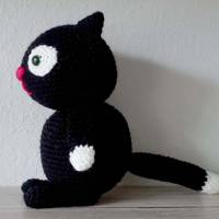Amigurumi Häkelanleitung für die Katze Blacky Bild 3
