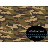 0,5m Webware Camouflage braun Bild 1