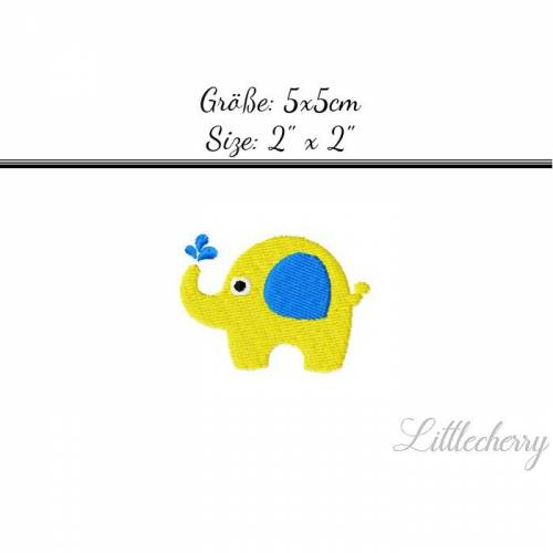 Stickdatei "Babyfant" 5x5