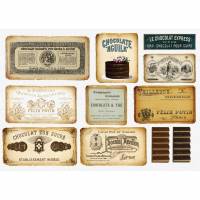 Reispapier - Motiv Strohseide - A4 - Decoupage - Vintage - Shabby -Chocolat - 19021 Bild 1