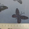 Rest: 1m x 1,55m  French Terry Glitzer Glitter Schmetterlinge unangeraut  Oeko-Tex Standard 100(1m/10,-€) Bild 2
