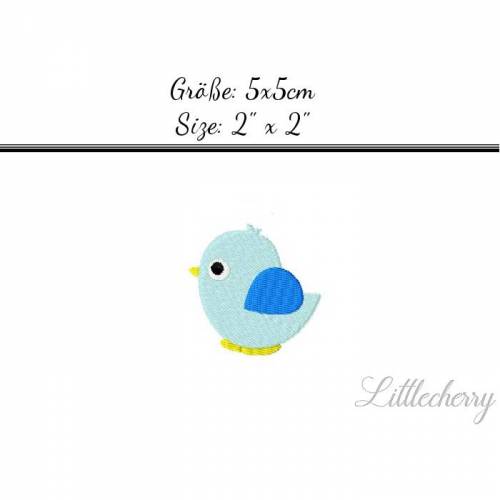 Stickdatei "Vögelchen no2" 5x5