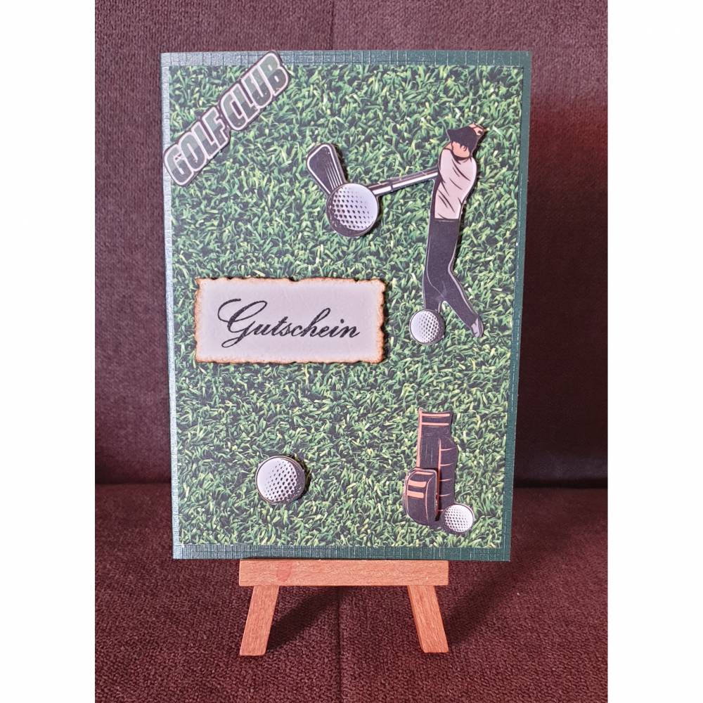 Geschenkverpackung für einen Golfer  Geschenke für golfer, Gutschein  basteln golf, Geschenke