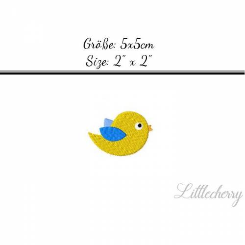 Stickdatei "Vögelchen no1" 5x5