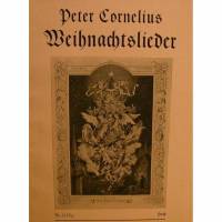 Edition Peters, Peter Cornelius Weihnachtslieder, Nr. 3105 b, tiefere Stimme,für eine Singstimme Bild 1