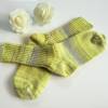 Tolle Socken mit Baumwolle, Stricksocken, warme Socken, Gr. 36/37 Bild 3