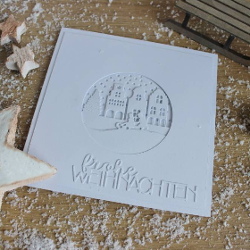 Grußkarte "Winterzeit" aus der Manufaktur Karla