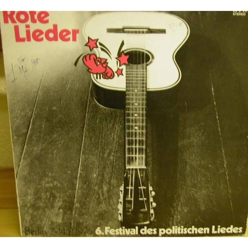Berlin 7.-14.2.1976 -  6. Festival des politischen Liedes. Originalaufnahmen vom 6. Festival des politischen Liedes  Seite Bild 1