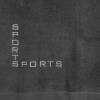 Besticktes personalisiertes Handtuch Schriftzug SPORTS und Namen Frotteetuch Sporthandtuch mit gesticktem Monogramm edel Bild 2