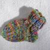 Babysocken Erstlingssocken Socken Baby Stricksocken grün blau rosa bunt handgestrickt 0-6 Monate Bild 2