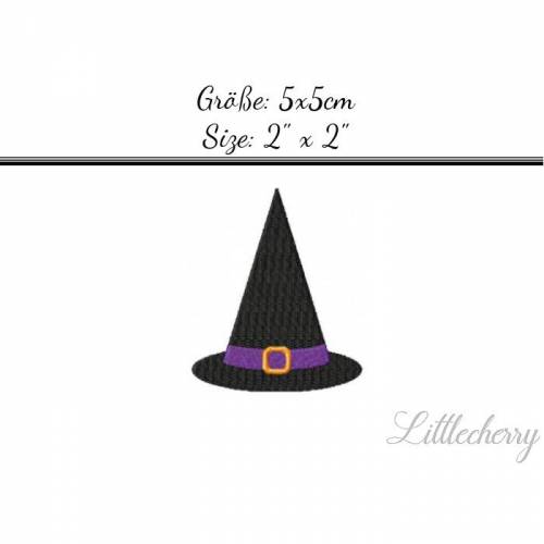 Stickdatei "Hexenhut" 5x5