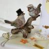 Geldgeschenk Hochzeit, Hochzeitsgeschenk, Glückwunschkarte, Vögel auf Ast Bild 5