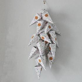 Spitztüten-Adventskalender "Bambi" zum Selbstbefüllen aus der Manufaktur Karla